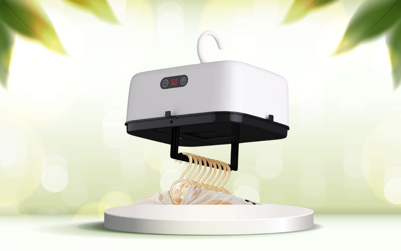 Scopri come asciugare i vestiti rapidamente anche in spazi piccoli con Cloth Dryner