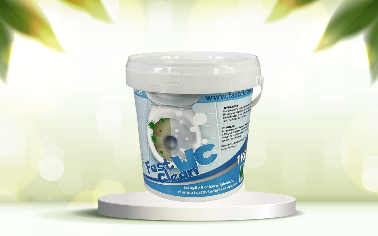 Pulizia del WC senza sforzo: scopri il detergente biologico Fast Clear WC